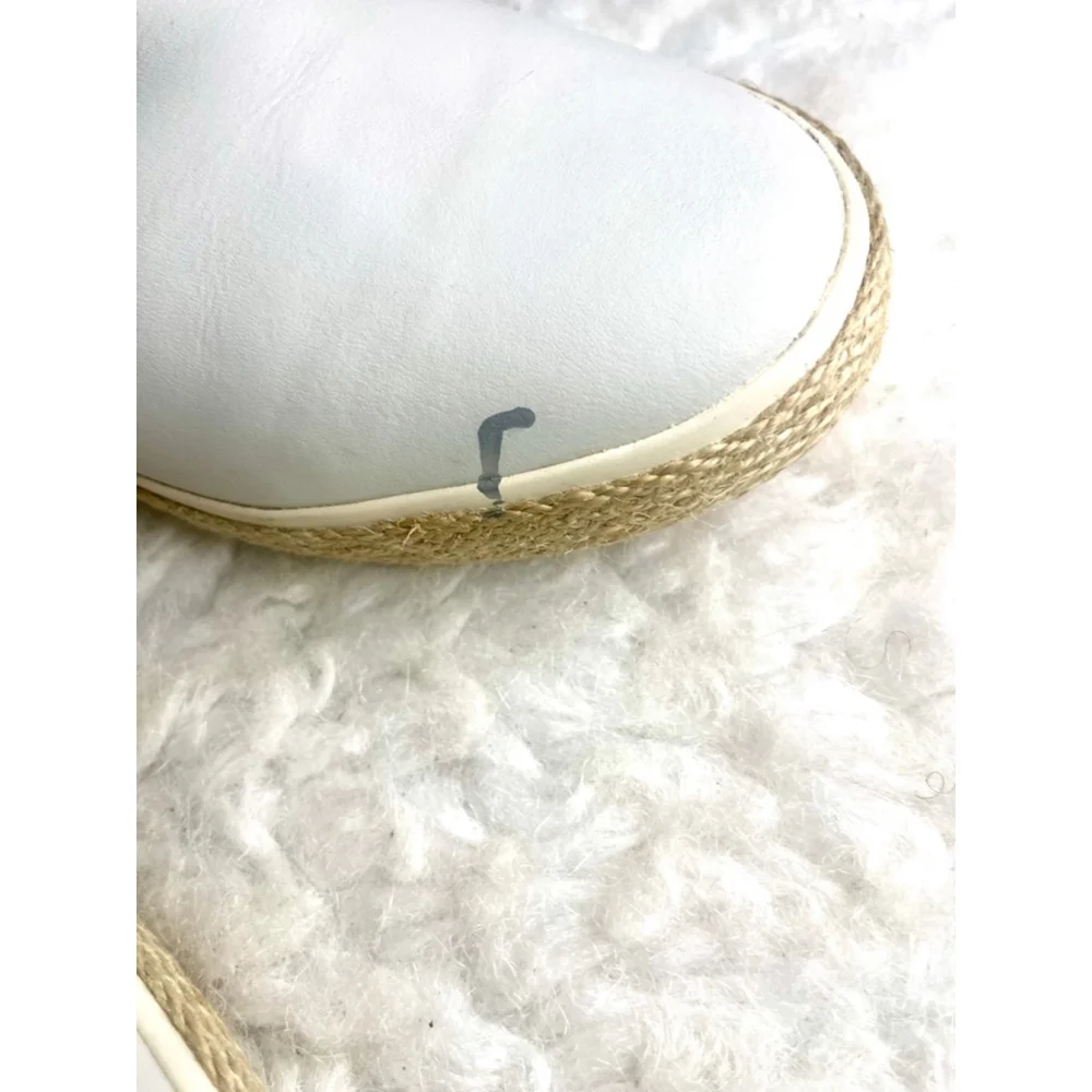 Generic Surplus Wharf white leather chukka-style shoes men size 9.5